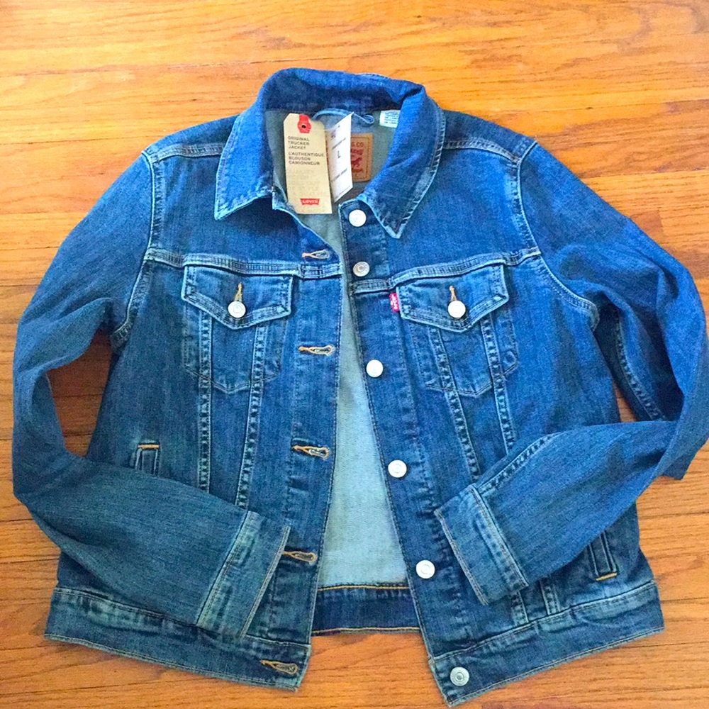 Levi Jean jacket, Large * new with tags
